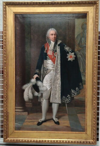 Portrait d'Hugues Bernard Maret (futur duc de Bassano), ministre secrétaire d'État