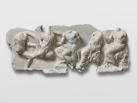 Tirage d'une plaque de frise du temple d'Héphaïstos à Athènes, image 1/1