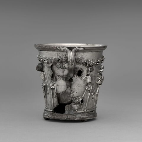 Trésor de Boscoreale : gobelet aux squelettes, image 5/9