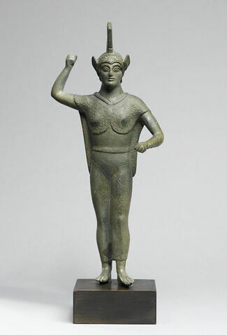 Statuette votive figurant la déesse Menerva, image 1/2