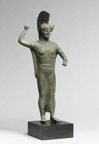 Statuette votive figurant la déesse Menerva, image 2/2