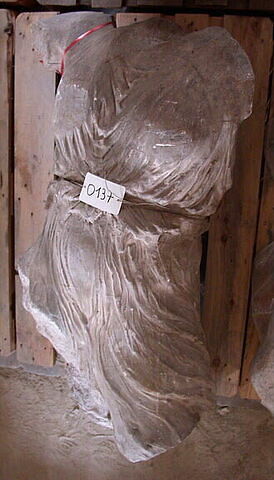 Tirage intégral d’un fragment de figure féminine du fronton ouest du Parthénon, dite 