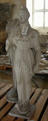 Tirage d'une statue d'Athéna dite "de Poitiers"