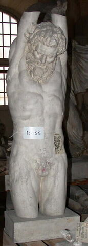 Tirage partiel d'une statue de Marsyas, image 1/1