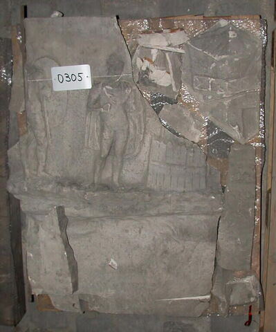 Tirage d’une plaque de la colonne Trajane
Tirage Dufourny. Jointif avec Gy 0306