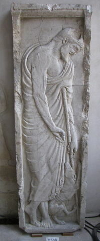 Tirage d’une stèle funéraire, dite "d'Alxénor de Naxos"