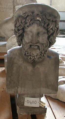 Tirage d'un buste d'Asclépios, image 1/1
