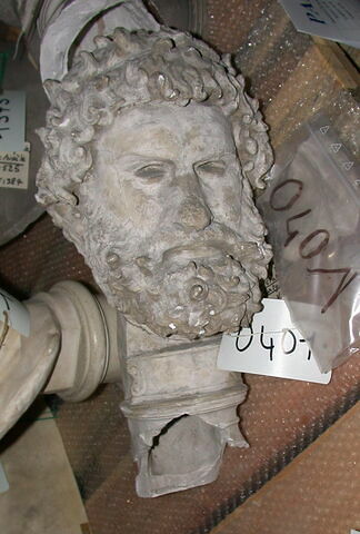 Tirage d'un buste du pugiliste Satyros, image 1/1