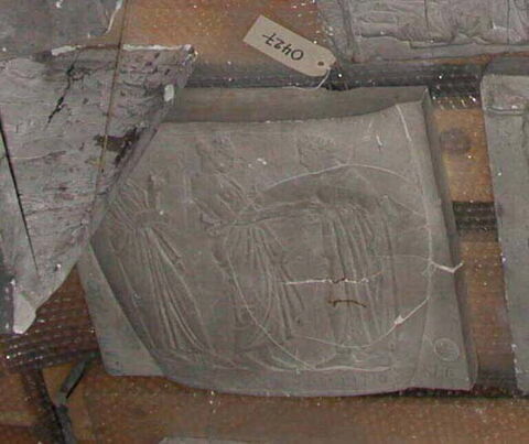 Tirage partiel de la stèle funéraire d'Archédémos, image 1/1