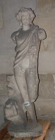 Tirage d’une statue de Bacchus avec une panthère