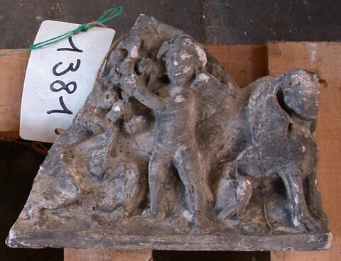 Tirage d’un relief représentant un Éros et un Sphinx, image 1/1