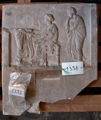 Tirage de la stèle de Diphilos, image 1/1
