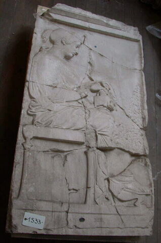 Tirage d'une stèle funéraire, dite "de Philis"