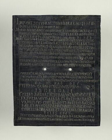 inscription ; feuillet de diptyque, image 1/5