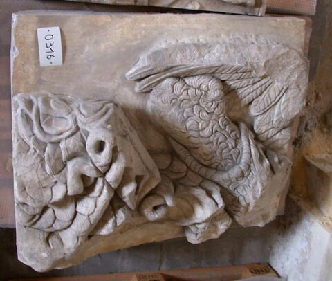 Tirage d'un fragment du relief du grand autel de Pergame