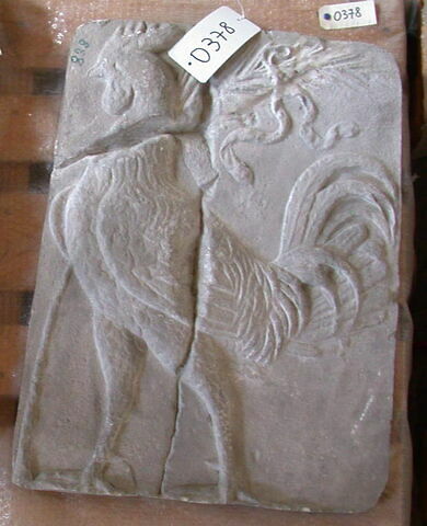 Tirage d’un relief représentant un coq, image 1/1