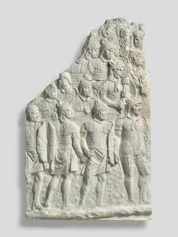 Fragments de tirage du décor de la colonne Trajane