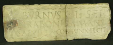 plaque de loculus ; inscription, image 2/2