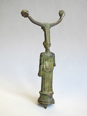 statuette ; pied de miroir, image 2/2