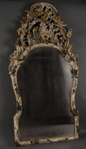 Miroir à décor rococo, image 2/2