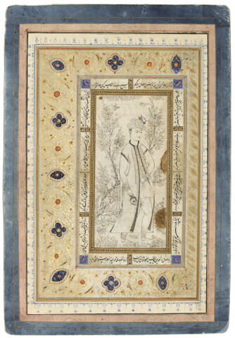 Jeune homme à la rose (page d'album), image 9/12