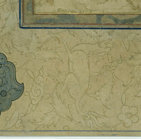 Jeune homme tenant une coupe (page d'album), image 7/8
