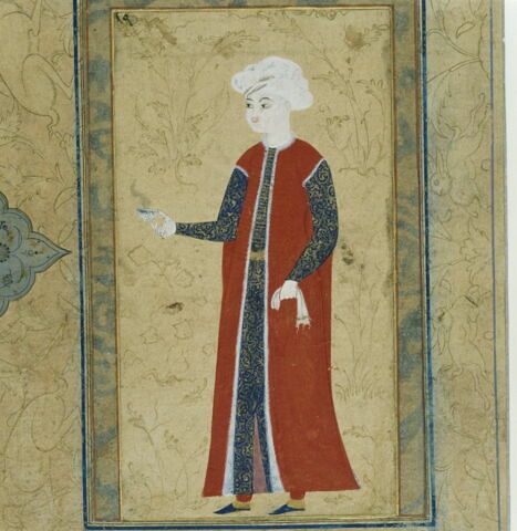 Jeune homme tenant une coupe (page d'album), image 8/8
