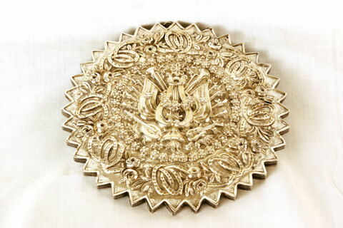 Miroir circulaire à décor de trophée, image 11/12