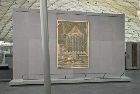 Panneau au Tholos (Relevé des mosaïques de la grande mosquée de Damas), image 3/7