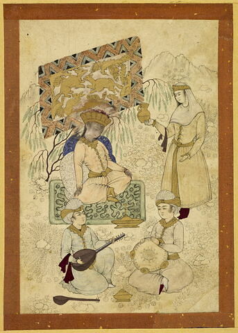 Prince écoutant de la musique (page d'album), image 2/3