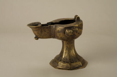 Lampe aux félins couchés, image 5/14