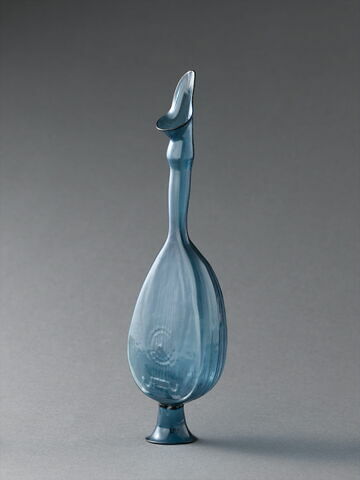 Vase à larmes (ashkdân) en forme de luth (ʿud), image 5/6