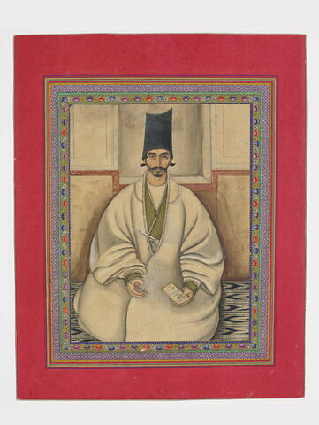 Portrait du poète Yaghma Jandaqi (1781 - 1859)
