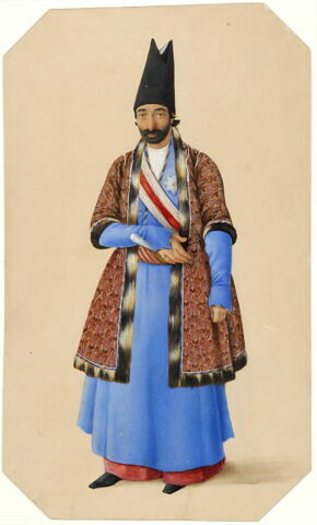 Portrait de Dust Ali Khan Mu'ayyir al-Mamalik Nizam al-Dawla, image 3/3