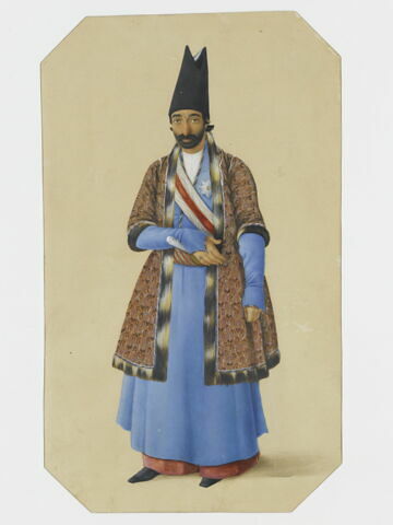 Portrait de Dust Ali Khan Mu'ayyir al-Mamalik Nizam al-Dawla, image 2/3