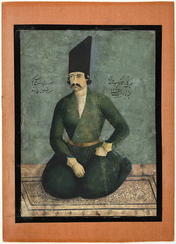 Portrait de Mirza Riza Quli Khan Zand à l'âge de 25 ans