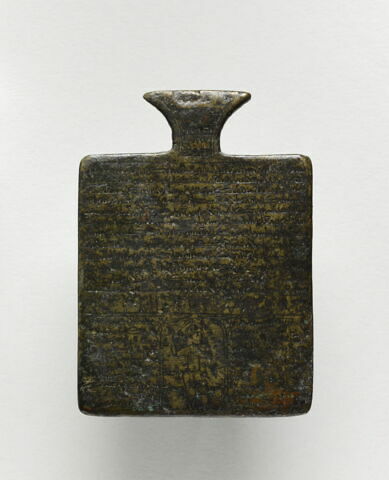 Plaque talismanique