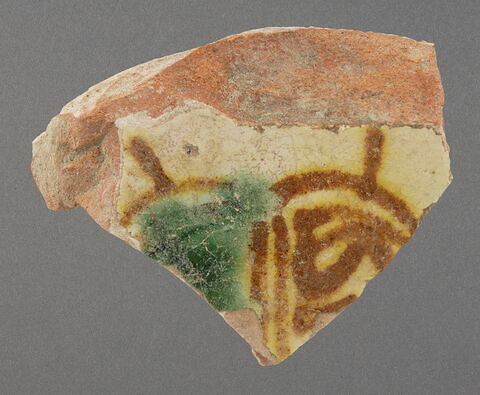 Fragment de fond de coupe