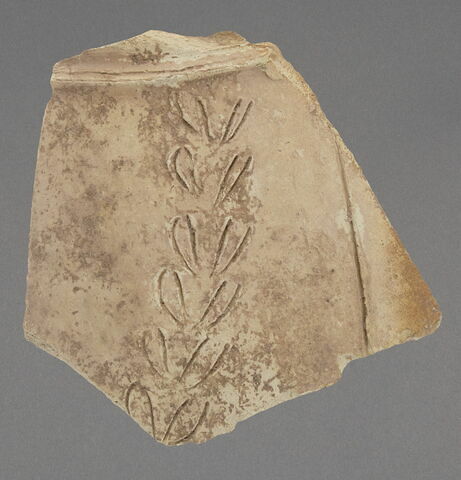 Fragment de jarre (?) à décor de "branche de laurier"