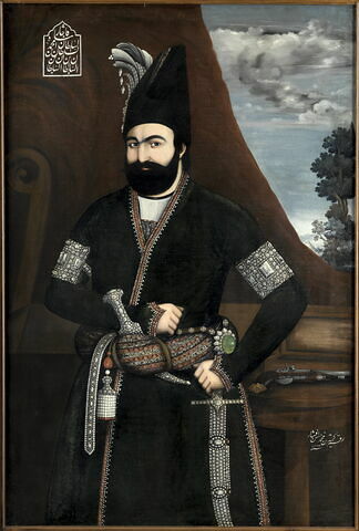 Portrait de Muhammad Shah Qadjar (1834 - 1848)