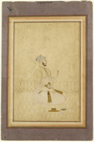 Portrait de Mir Jumlah (page d'album), image 2/2