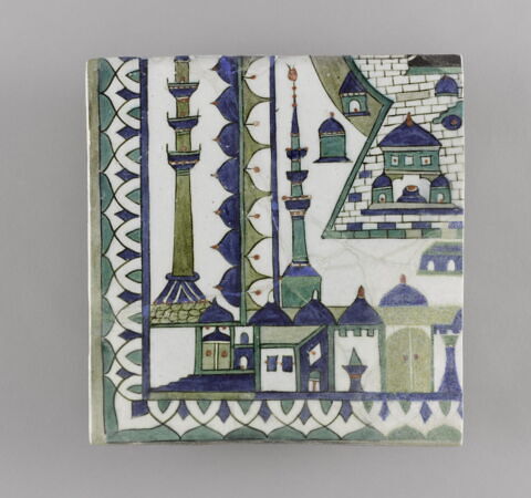 Panneau représentant la mosquée de La Mecque, image 8/10