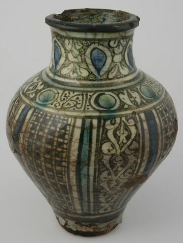 Vase à décor de palmettes et de croisillons, image 3/5