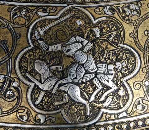 Vase au nom du sultan d'al-Malik al-Nasir, Salah al-Din Yusuf, dit 