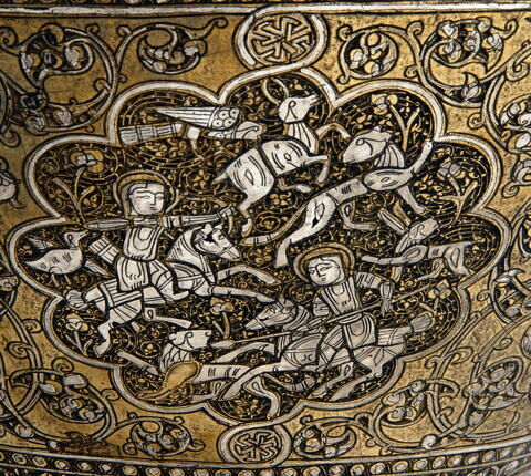Vase au nom du sultan d'al-Malik al-Nasir, Salah al-Din Yusuf, dit 