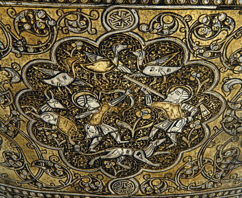 Vase au nom du sultan d'al-Malik al-Nasir, Salah al-Din Yusuf, dit 
