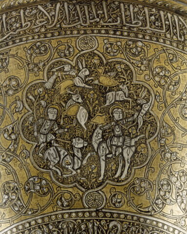Vase au nom du sultan d'al-Malik al-Nasir, Salah al-Din Yusuf, dit 