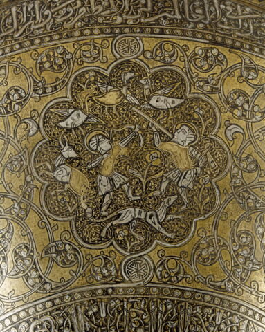 Vase au nom du sultan d'al-Malik al-Nasir, Salah al-Din Yusuf, dit 