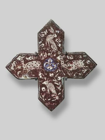 Croix aux lièvres et brebis (?)