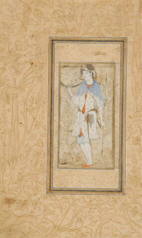 Jeune derviche (?) jouant du cor, image 3/3